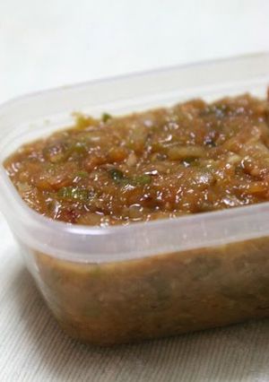 A picture of Leek Miso Packed with Flavor.