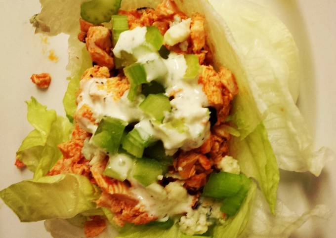 Simple Way to Make Award-winning Buffalo Chicken Lettuce Wraps