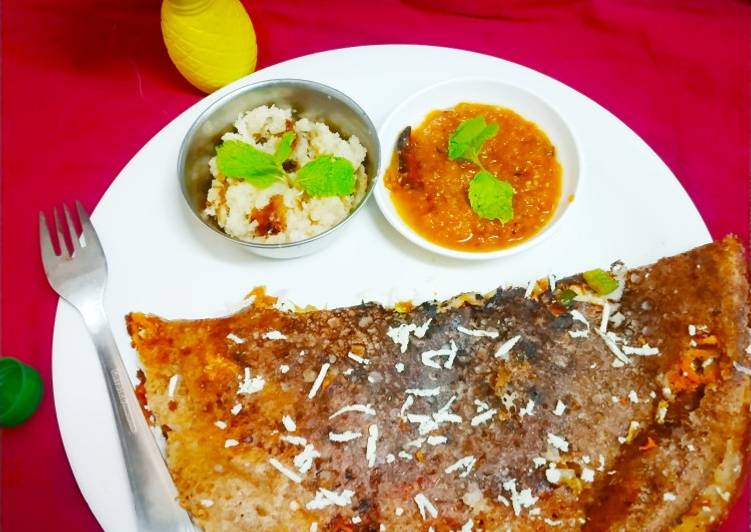 Recipe of Perfect Mysore masala paneer dosa