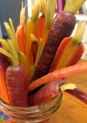 A picture of Quick Pickle Carrots.