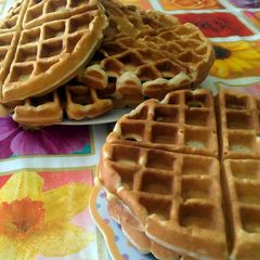 A picture of The BEST Waffles!.