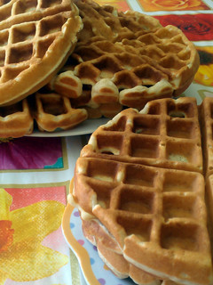 A picture of The BEST Waffles!.
