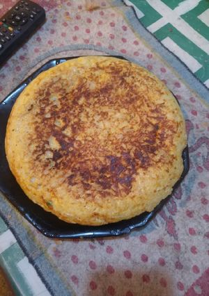 Una foto de Tortilla coliflor