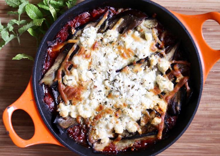 How to Make Any-night-of-the-week Vegetarian moussaka 🌱 🇬🇷