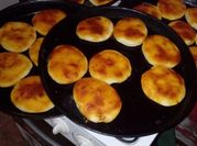 Una foto de pizzetas harina comun