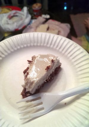 A picture of Low Calorie Low Fat Healthy Cheesecake.