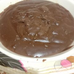 Chocolate custard 🍮🍮🍮 A picture of Chocolate custard 🍮🍮🍮.