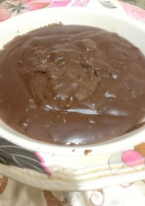 A picture of Chocolate custard 🍮🍮🍮.