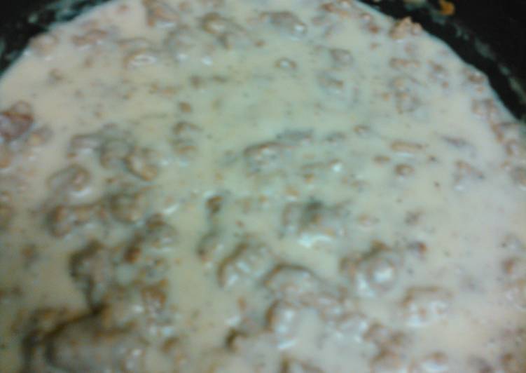 Steps to Make Quick How to: White gravy