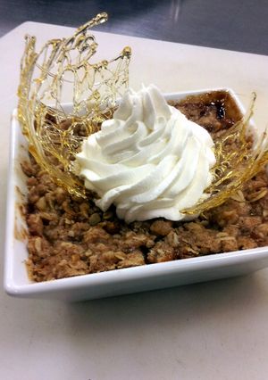 A picture of Apple Crisp.