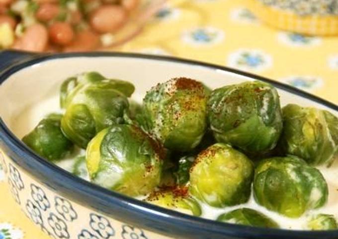 Easiest Way to Make Ultimate Brussels Sprouts with Cream