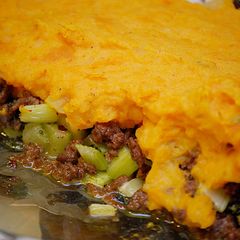 A picture of Sweet Potato Shepherd's Pie.