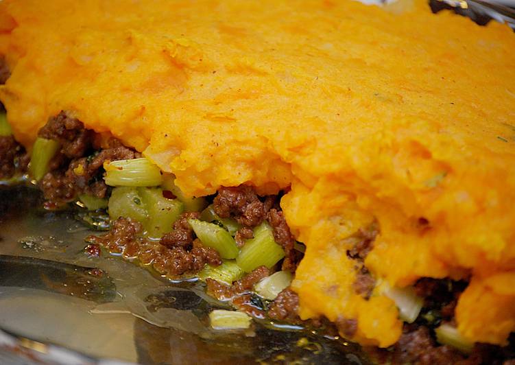 Recipe of Speedy Sweet Potato Shepherd's Pie