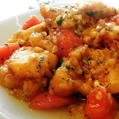 A picture of Chicken Breast & Tomato in Ponzu Marinade.