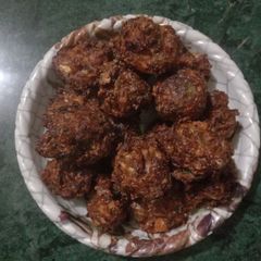 A picture of Cabbage capsicum fritters.