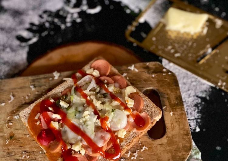 Pizza roti tawar