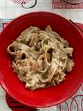 Whole-wheat salmon pasta