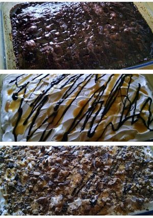 A picture of The best "better than sex" cake.