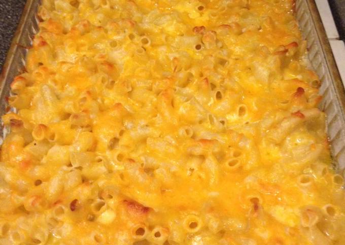 Steps to Make Homemade My Family&#39;s Favorite Baked Macaroni And Cheese