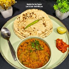 A picture of Snake Gourd Spiced Curry - Dhaba Style Sabzi.