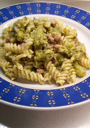 Foto di Fusilli con Brocoletti e pancetta