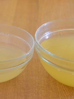 A picture of Basic Dashi Stock (Ichiban/First Dashi, Niban/Second Dashi).