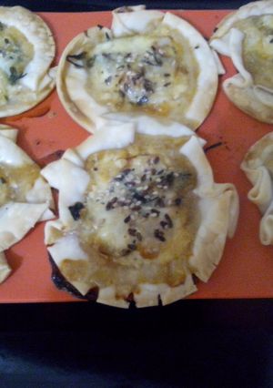 Una foto de Canastitas de espinaca