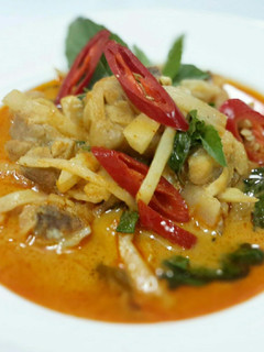A picture of Thai Chicken Red Curry.
