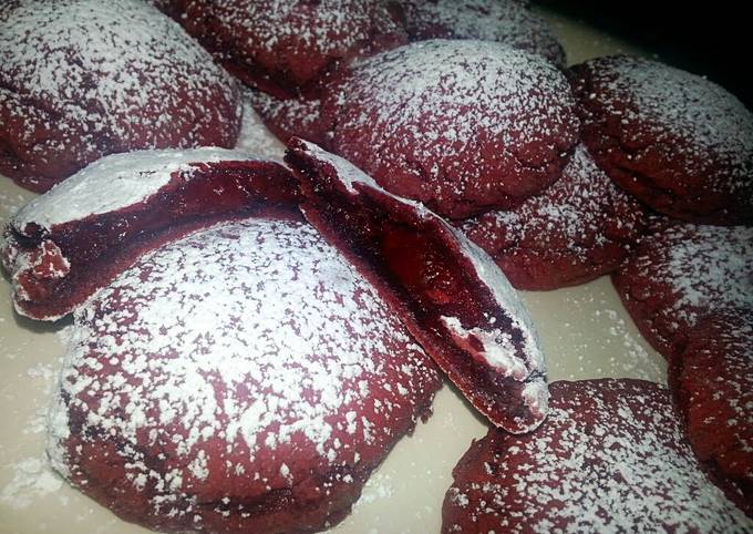 Recipe of Speedy Red Velvet Cherry Bombs`