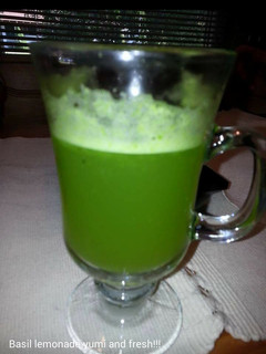 A picture of BASIL LEMONADE.
