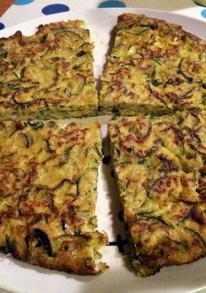 A picture of AMIEs Delicious Zucchini Pancake.