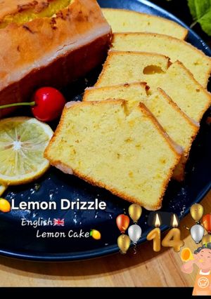 Foto resep Lemon Drizzle🍋🎂 🇬🇧English Lemon Cake🍋_ Moist Sweet & Sour🍯😋
