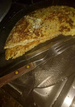 Una foto de Omelette fit sin harinas, alto en proteínas y súper rico!