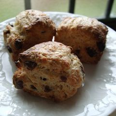 Banana Chocolate Scones A picture of Banana Chocolate Scones.