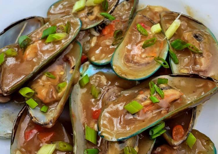 Kerang Hijau Saus Tiram