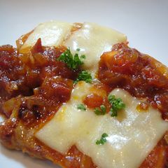 A picture of Pork Chops Tenderized with Mayonnaise.