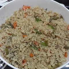 A picture of Burnt Garlic Fried Rice.