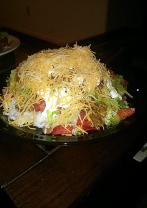 A picture of Bangin' Hot Fritos Fiesta Salad.