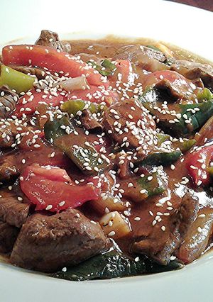 A picture of Oriental Pepper Steak.