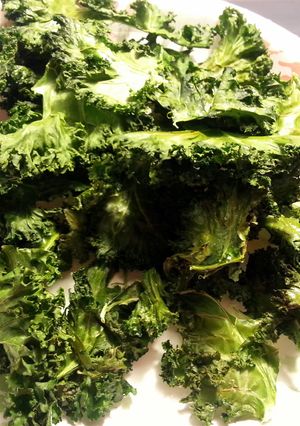 A picture of Kale Chips.
