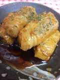 Easy Daikon Radish Meat Wraps