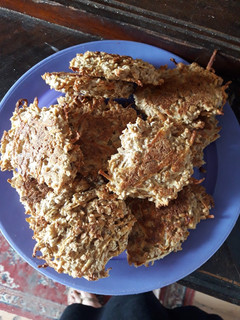 Una foto de Galletas de avena y manzana