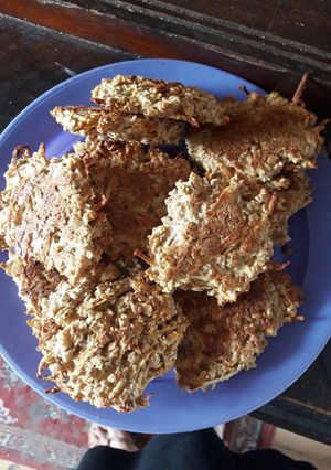 Una foto de Galletas de avena y manzana