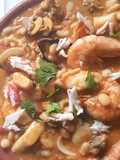 Feijoada de Chocos e Camarão