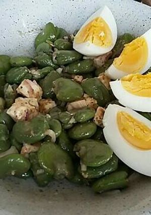 Une photo de Salade de fèves