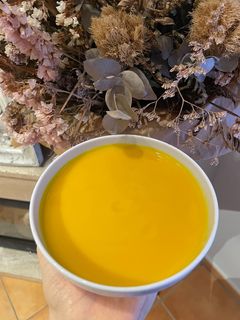 Una foto de Crema de calabaza y zanahoria (Thermomix)