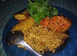 Foto resep Mie ayam geprek