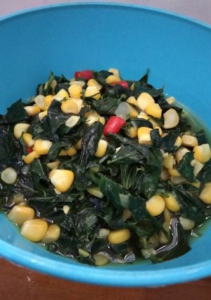 Foto resep Sayur katuk jagung