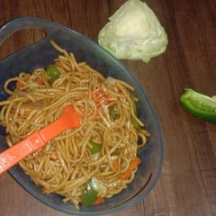 A picture of Veg Hakka Noodles.