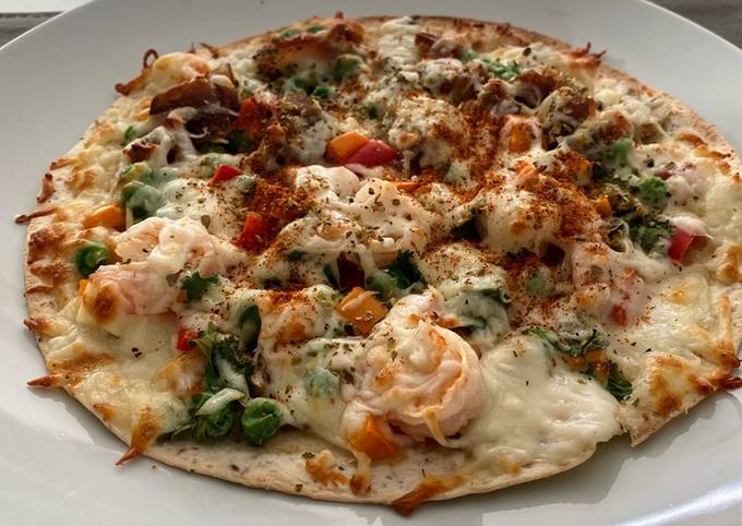 Step-by-Step Guide to Prepare Perfect ❤️ Tortillas Pizza ❤️